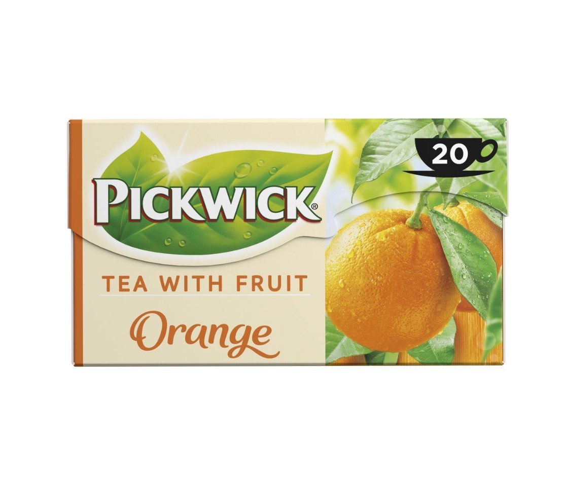 Pickwick Theezakjes Sinaasappel 4x20st